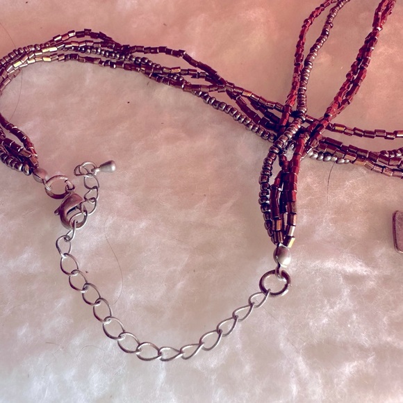 Bronze Neutral Hematite Cross Jewelry Set - Picture 11 of 11